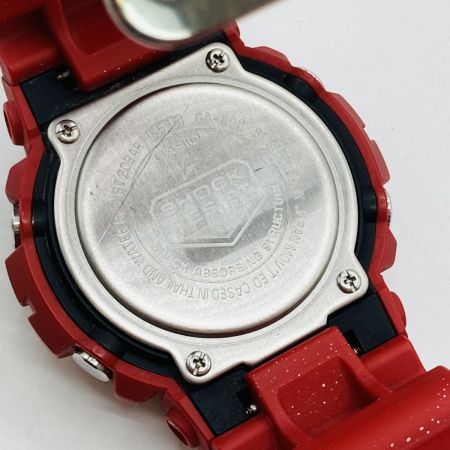  CASIO カシオ G-SHOCK ジーショック クォーツ メンズ 腕時計 GA-800-4AJF レッド ケース付