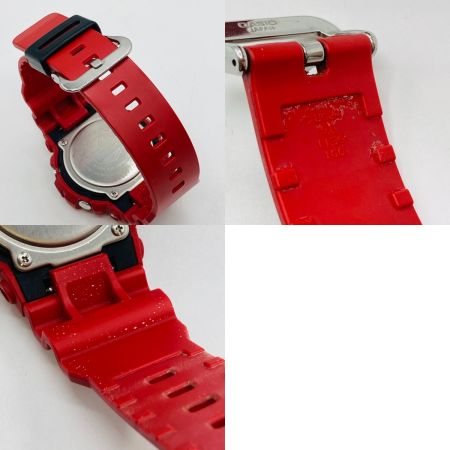  CASIO カシオ G-SHOCK ジーショック クォーツ メンズ 腕時計 GA-800-4AJF レッド ケース付