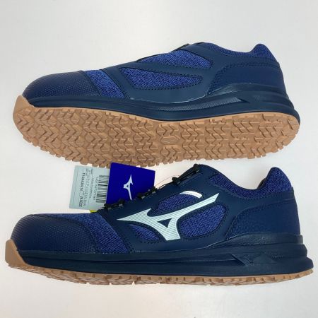  MIZUNO ミズノ ワークシューズ 安全靴 26.5cm オールマイティ LS II 52L BOA F1GA220214 ネイビー x ホワイト