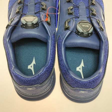  MIZUNO ミズノ ワークシューズ 安全靴 26.5cm オールマイティ LS II 52L BOA F1GA220214 ネイビー x ホワイト
