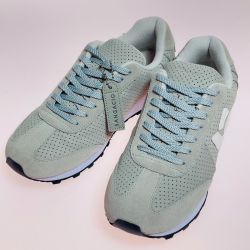 ◎◎ Via SANGACIO にゅ～ず MOM GRAY スニーカー 27.0cm 箱付 グレー Aランク