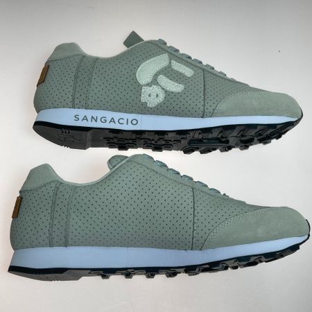  Via SANGACIO にゅ～ず MOM GRAY スニーカー 27.0cm 箱付 グレー