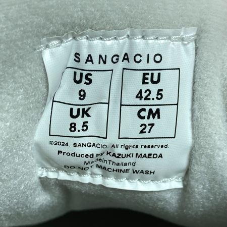  Via SANGACIO にゅ～ず MOM GRAY スニーカー 27.0cm 箱付 グレー