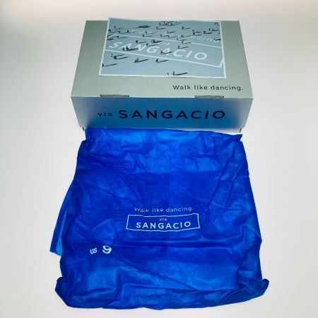  Via SANGACIO にゅ MOM GRAY にゅ～ず MOM GREIGE スニーカー 27.0cm 箱付 グレー