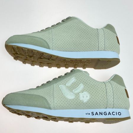  Via SANGACIO にゅ MOM GRAY にゅ～ず MOM GREIGE スニーカー 27.0cm 箱付 グレー