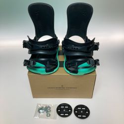 ◎◎ UNION BINDING COMPANY ユニオン WOMEN'S ULTRA サイズM スノーボード バインディング ビンディング ブラック×ティファニー Aランク