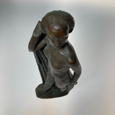   藤井浩祐 裸婦像 彫刻 ブロンズ 台付