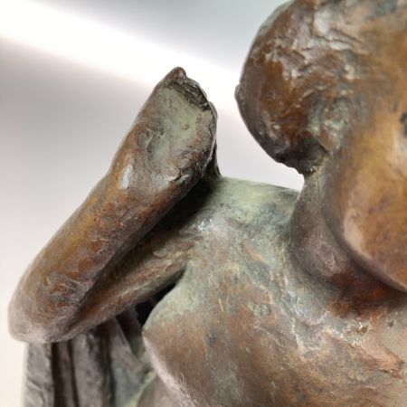   藤井浩祐 裸婦像 彫刻 ブロンズ 台付