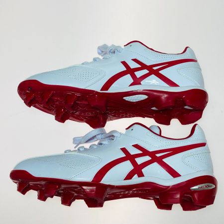  asics アシックス STAR SHINE スターシャイン ベースボールシューズ 26.5cm SFP101 ホワイト x レッド