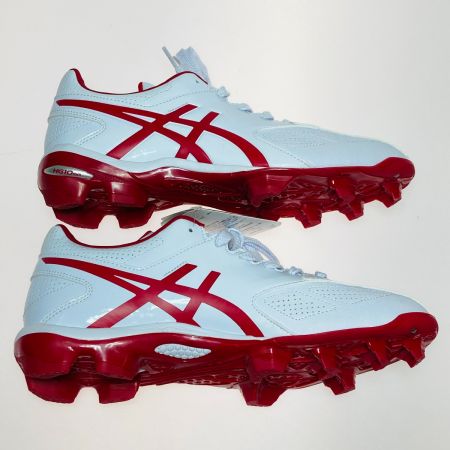  asics アシックス STAR SHINE スターシャイン ベースボールシューズ 26.5cm SFP101 ホワイト x レッド