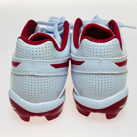  asics アシックス STAR SHINE スターシャイン ベースボールシューズ 26.5cm SFP101 ホワイト x レッド