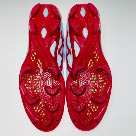  asics アシックス STAR SHINE スターシャイン ベースボールシューズ 26.5cm SFP101 ホワイト x レッド