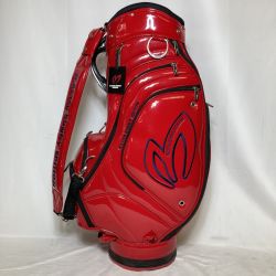 ◎◎ Master Bunny Edition マスターバニーエディション キャディバッグ 5周年記念モデル エナメルレッド 8.5型 4.15kg 7分割 Cランク