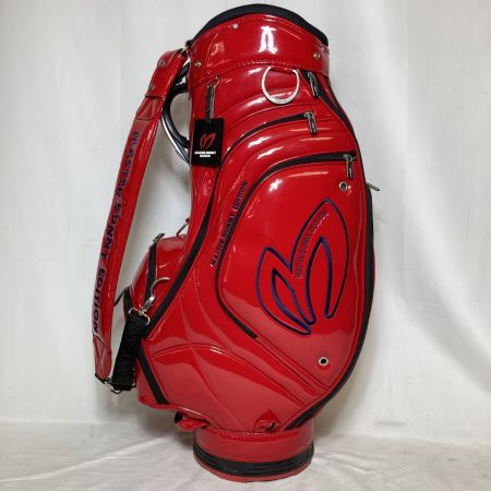  Master Bunny Edition マスターバニーエディション キャディバッグ 5周年記念モデル エナメルレッド 8.5型 4.15kg 7分割