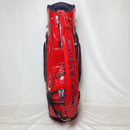  Master Bunny Edition マスターバニーエディション キャディバッグ 5周年記念モデル エナメルレッド 8.5型 4.15kg 7分割