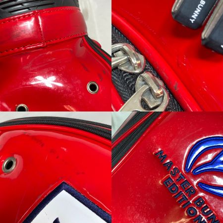  Master Bunny Edition マスターバニーエディション キャディバッグ 5周年記念モデル エナメルレッド 8.5型 4.15kg 7分割