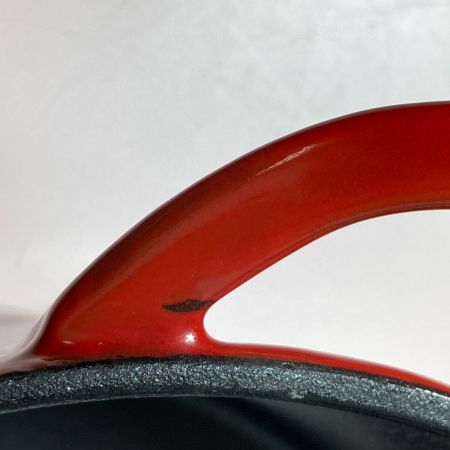   グッドプラス キャストポット 20㎝ 鉄鋳物ホーロー鍋 両手鍋 CP-20R レッド