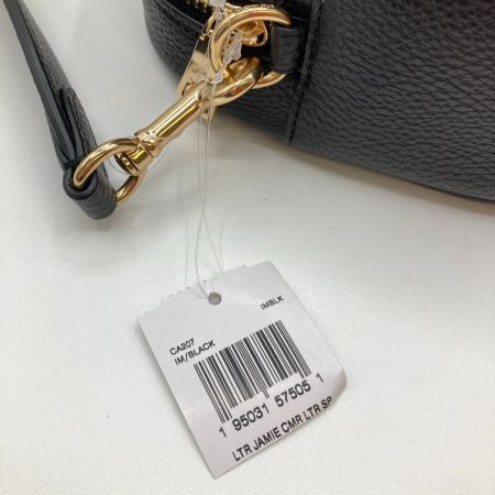  COACH コーチ ジェイミー カメラ バッグ ショルダーバッグ CA207 ブラック タグ付き