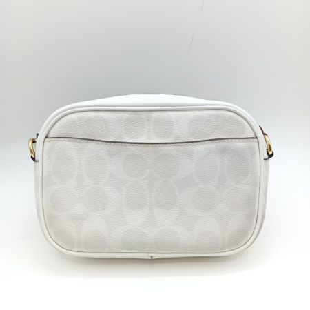  COACH コーチ ミニ ジェイミー カメラ バッグ シグネチャー ショルダーポーチ C9926 ホワイト