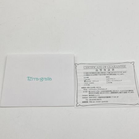   Terra gratia テラグラティア ペアネックレス ハワイアンジュエリー 馬蹄 サージカルステンレス シルバー x ローズゴールド