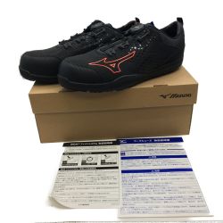 ◎◎ MIZUNO ミズノ オールマイティTD II 51L BOA　ダイヤル ローカット ワーキング ブラック 安全靴 Sランク
