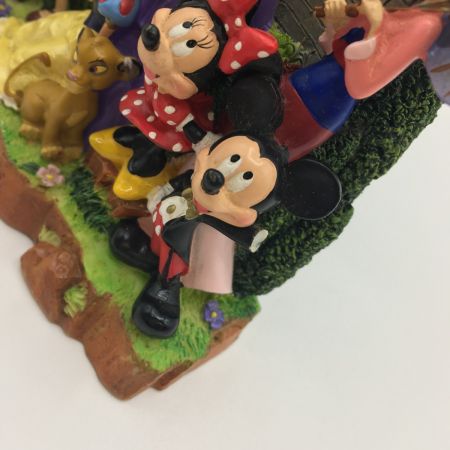  ディズニー フォトフレーム  キャラクター集合 シンデレラ城 ミッキーの腕欠けあり