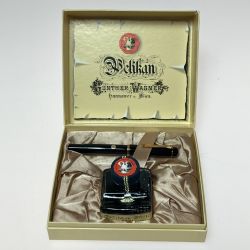 ◎◎ PELIKAN ペリカン 万年筆 JTBネーム入 ペン先EF 箱破れ有 GV 150/481・909 036 筆記未確認 Bランク