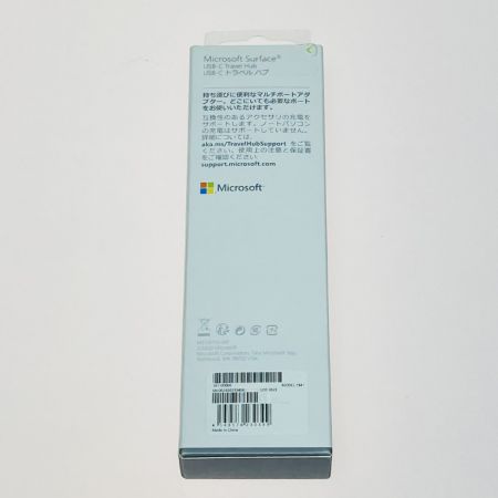  Microsoft マイクロソフト Surface USB-C Travel Hub サーフェイス トラベルハブ 161-00006