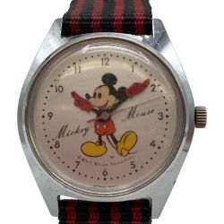 ◎◎ SEIKO セイコー ディズニータイム ミッキーマウス 手巻き 腕時計 5000－7000 当時物 現状渡し品 Bランク