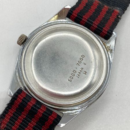  SEIKO セイコー ディズニータイム ミッキーマウス 手巻き 腕時計 5000－7000 当時物 現状渡し品
