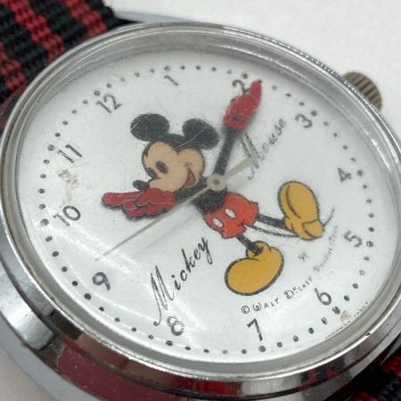  SEIKO セイコー ディズニータイム ミッキーマウス 手巻き 腕時計 5000－7000 当時物 現状渡し品