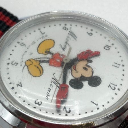  SEIKO セイコー ディズニータイム ミッキーマウス 手巻き 腕時計 5000－7000 当時物 現状渡し品