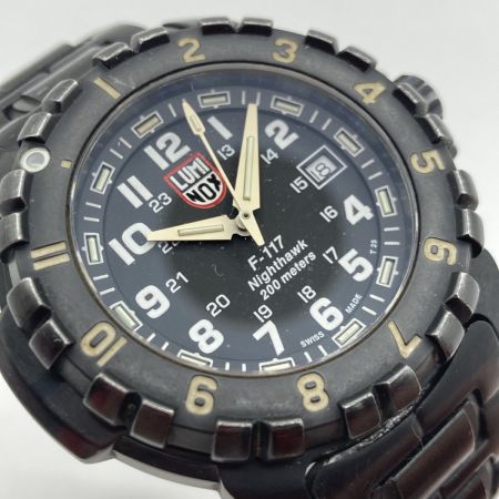  LUMINOX ルミノックス F-117 ナイトホーク 6400-200 メンズ クォーツ 腕時計 6400-200