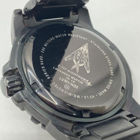  LUMINOX ルミノックス F-117 ナイトホーク 6400-200 メンズ クォーツ 腕時計 6400-200