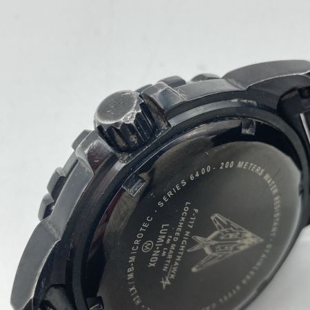  LUMINOX ルミノックス F-117 ナイトホーク 6400-200 メンズ クォーツ 腕時計 6400-200