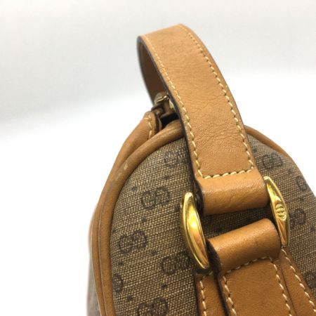  GUCCI グッチ  オールドグッチ ヴィンテージ マイクロ GG ロゴ 金具 レザー ミニ ショルダーバッグ ポシェット  001.115.0920