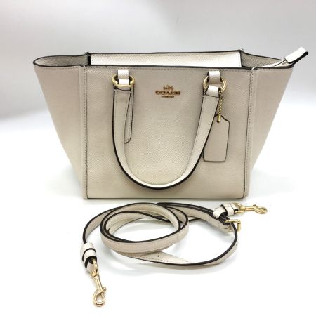  COACH コーチ  2WAYショルダーバッグ  F11925 ホワイト