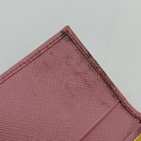  PRADA プラダ キーケース IPG2222 ピンク 金具2本欠品