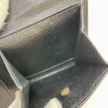  LOUIS VUITTON ルイヴィトン エピ ポルト ビエ カルト クレディ モネ 2つ折り財布 M63542 ブラック