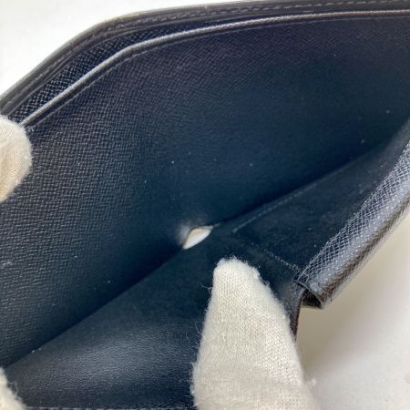  LOUIS VUITTON ルイヴィトン エピ ポルト ビエ カルト クレディ モネ 2つ折り財布 M63542 ブラック