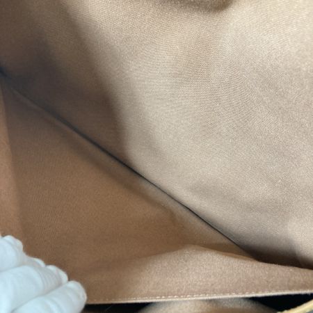  LOUIS VUITTON ルイヴィトン モノグラム ソミュール43 ショルダーバッグ M42252 ブラウン 内ポケットほつれ有