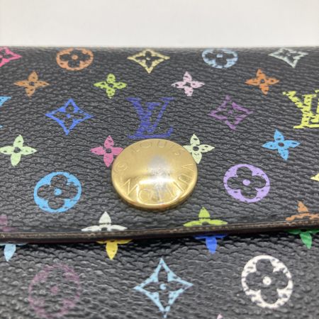  LOUIS VUITTON ルイヴィトン モノグラム・マルチカラー ポルトフォイユ・サラ 長財布 M93533 ブラック