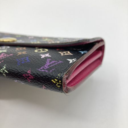  LOUIS VUITTON ルイヴィトン モノグラム・マルチカラー ポルトフォイユ・サラ 長財布 M93533 ブラック