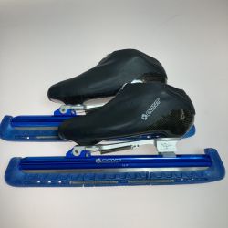 ◎◎ BONT ボント スラップスケート 37 24.5cm ブレード15.5インチ エッジカバー付 Cランク