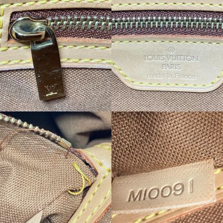  LOUIS VUITTON ルイヴィトン モノグラム ミニルーピング ショルダーバッグ  M51147 ブラウン MI0091