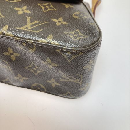  LOUIS VUITTON ルイヴィトン モノグラム ミニルーピング ショルダーバッグ  M51147 ブラウン MI0091