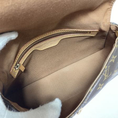  LOUIS VUITTON ルイヴィトン モノグラム ミニルーピング ショルダーバッグ  M51147 ブラウン MI0091