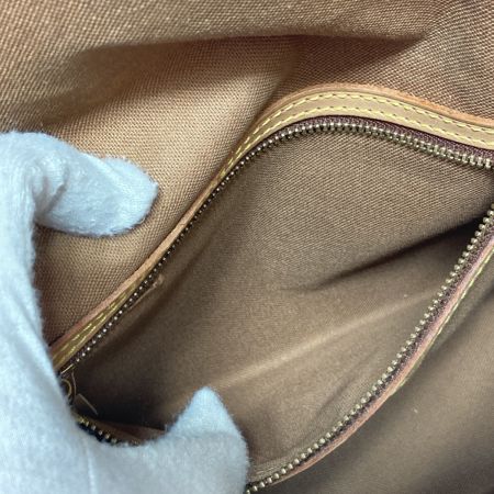  LOUIS VUITTON ルイヴィトン モノグラム ミニルーピング ショルダーバッグ  M51147 ブラウン MI0091