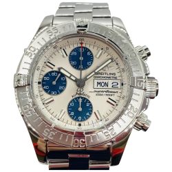 ◎◎ BREITLING ブライトリング スーパーオーシャン クロノグラフ 自動巻き メンズ 腕時計 箱・取説付 A13340 Bランク