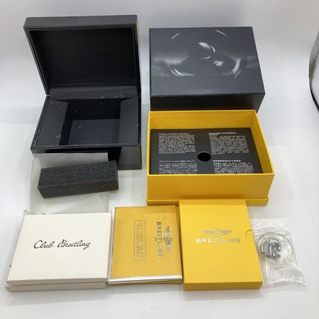  BREITLING ブライトリング スーパーオーシャン クロノグラフ 自動巻き メンズ 腕時計 箱・取説付 A13340